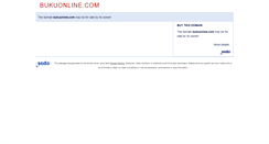 Desktop Screenshot of bukuonline.com